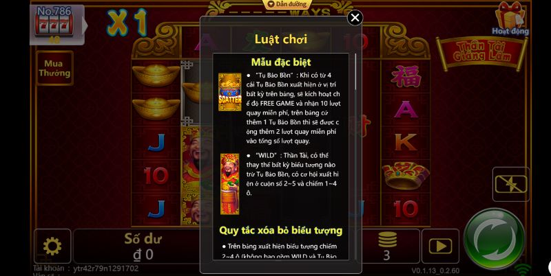 Các biểu tượng đặc biệt tại slot game 